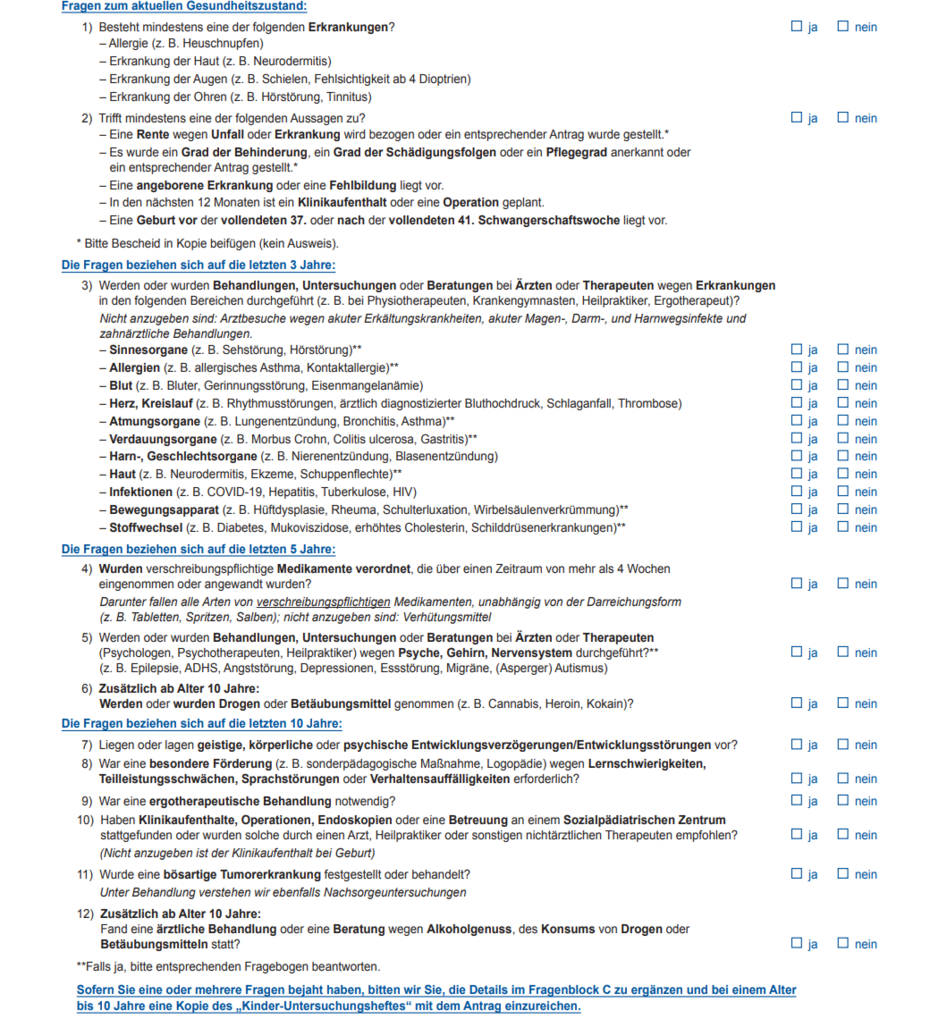 Allianz Kinder Berufsunfähigkeitsversicherung Kinder Police Gesundheitsfragen Allianz Kinder Berufsunfähigkeitsversicherung Kinder Police Gesundheitsfragen