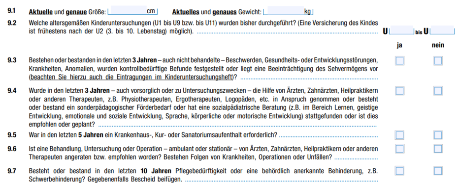 Universa Kinder Berufsunfähigkeitsversicherung Top Top Tabaluga Gesundheitsfragen Universa Kinder Berufsunfähigkeitsversicherung Top Top Tabaluga Gesundheitsfragen