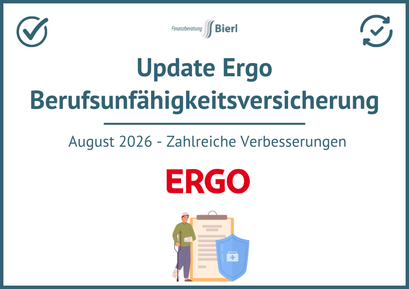 Update Ergo Berufsunfähigkeitsversicherung Update Ergo Berufsunfähigkeitsversicherung