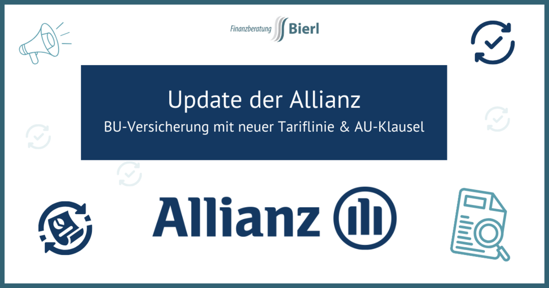 Update Allianz Berufsunfähigkeitsversicherung 12 2023