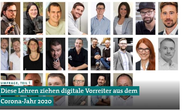 Digitale Vorreiter Rückblick 2020 in Pfefferminzia