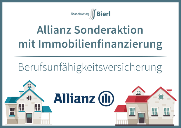 Allianz Aktion Immobilienfinanzierung Berufsunfähigkeitsversicherung