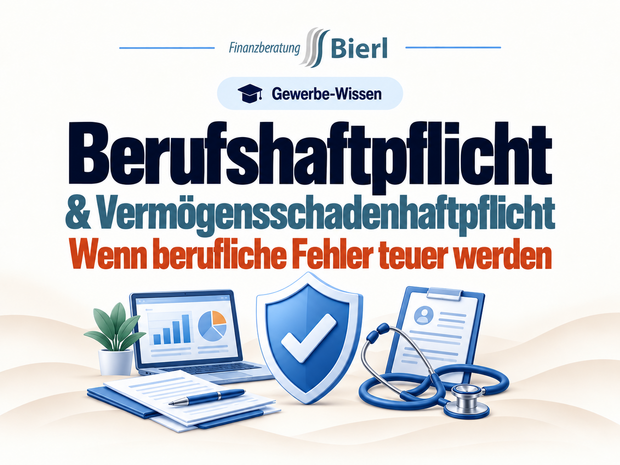 Berufs- und Vermögensschadenhaftpflichtversicherung Berufs- und Vermögensschadenhaftpflichtversicherung