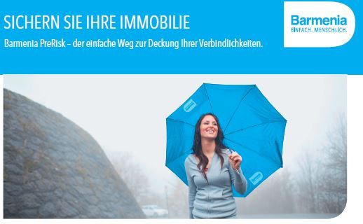 Barmenia Risikolebensversicherung mit vereinfachten Gesundheitsfragen bei Immobilienfinanzierung Barmenia Risikolebensversicherung mit vereinfachten Gesundheitsfragen bei Immobilienfinanzierung