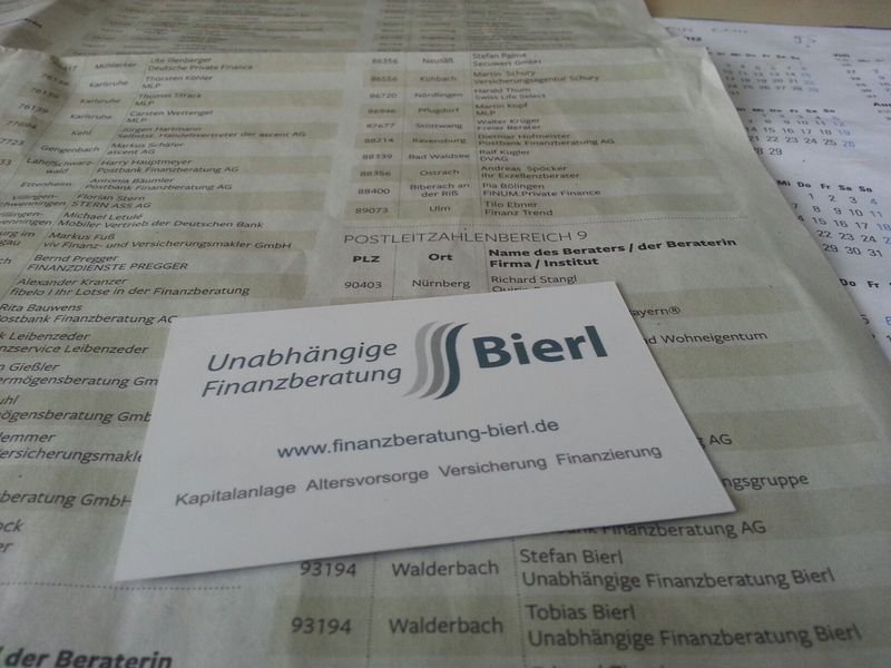 Finanzberatung Bierl Zeitung